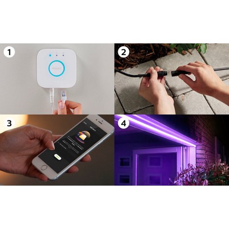 Philips Hue | Lightstrip | Hue White and Colour Ambiance | W | W | White and colored light - 5
